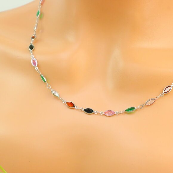 "New Beautiful Design Necklace Chain for Women/Girls, Gift, N796 - Picture 6 of 10